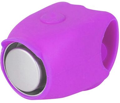Fietsbel Fiets Siliconen Elektrische Alarm Ring Fietsen Draagbare Mini Stuur Bells Luid Waarschuwing Alarmsirene Bel Elektrische Claxon 03