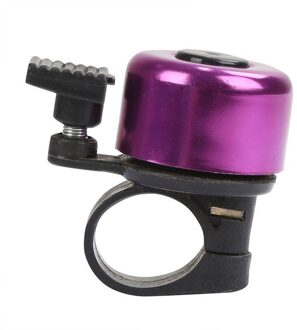 Fietsbel Fietsen Fietsstuur Mechanische Aluminium Bell Ring Loud Horn Kleurrijke Fietsen Hoorn TXTB1 paars