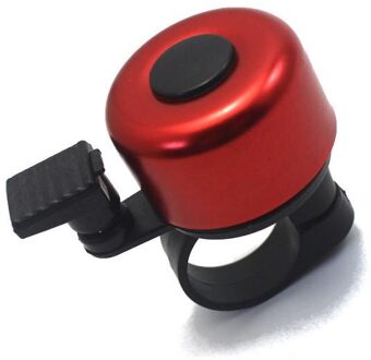 Fietsbel Fietsen Fietsstuur Mechanische Aluminium Bell Ring Loud Horn Kleurrijke Fietsen Hoorn TXTB1 rood