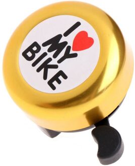 Fietsbel-'Ik Mijn Bike'bike Hoorn-Luid Aluminium Fiets Ring Mini Fiets Accessoires Voor Volwassenen Mannen vrouwen Kinderen Meisjes Jongens Bi