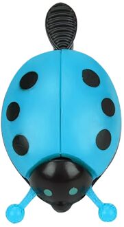 Fietsbel Kever Cartoon Fietsen Bell Mooie Kids Grappige Lieveheersbeestje Bell Ring Voor Bike Rijden Hoorn Fiets Accessoires blauw