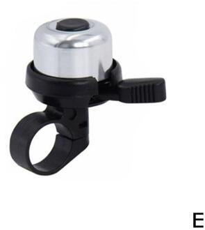 Fietsbel Legering Mountain Racefiets Hoorn Geluid Alarm Metalen Fiets Fietsen Stuur Accessoires Voor Veiligheid Bike Ring Cal A4I6 zilver