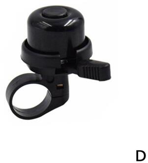 Fietsbel Legering Mountain Racefiets Hoorn Geluid Alarm Metalen Fiets Fietsen Stuur Accessoires Voor Veiligheid Bike Ring Cal A4I6 zwart