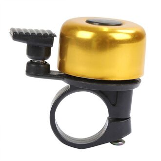 Fietsbel Legering Mountain Racefiets Hoorn Geluid Alarm Voor Veiligheid Fietsen Stuur Metalen Ring Fiets Call Fiets Accessoires gouden