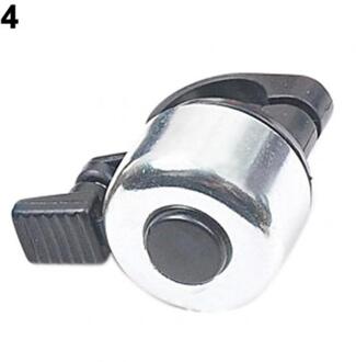 Fietsbel Legering Mountain Racefiets Hoorn Geluid Alarm Voor Veiligheid Fietsen Stuur Metalen Ring Fiets Call Fiets Accessoires zilver
