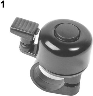 Fietsbel Legering Mountain Racefiets Hoorn Geluid Alarm Voor Veiligheid Fietsen Stuur Metalen Ring Fiets Call Fiets Accessoires zwart