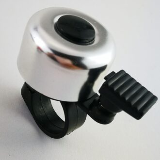 Fietsbel Legering Mountain Racefiets Hoorn Geluid Alarm Voor Veiligheid Fietsen Stuur Metalen Ring Fietsbel Mtb Fiets Accessoires zilver