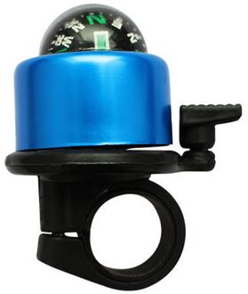 Fietsbel Met Kompas Waterdichte Aluminium Kompas Fietsbel Mountainbike Bel Voor Fietsen Fiets Accessoires Ring Bell blauw