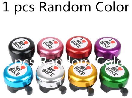 Fietsbel Metal Stuur Hoorn Veiligheidswaarschuwing Apparaat Duurzaam Riding Bell Mountainbike Fietsen Paardrijden Apparatuur Willekeurige Kleur