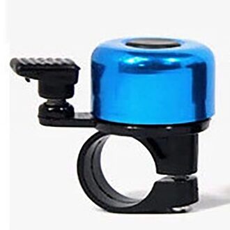Fietsbel Metalen Ring Bell Horn Sound Alarm Outdoor Beschermende Bell Ringen Legering Mountain Road Fiets Bel Fiets Accessoires blauw