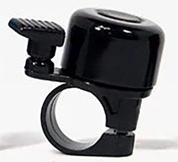 Fietsbel Metalen Ring Bell Horn Sound Alarm Outdoor Beschermende Bell Ringen Legering Mountain Road Fiets Bel Fiets Accessoires zwart