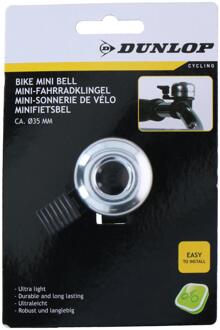 Fietsbel mini Ø3,5cm Zilverkleurig