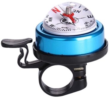 fietsbel mountainbike met Kompas gids richting ringtone scherpe riding apparatuur accessoires Blauw