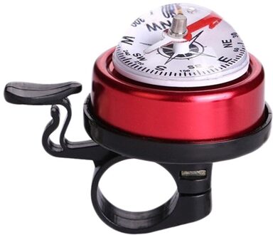 fietsbel mountainbike met Kompas gids richting ringtone scherpe riding apparatuur accessoires Rood