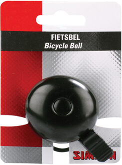 fietsbel Race 45 mm 85 dB aluminium zwart