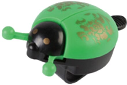 Fietsbel Ring Kever Cartoon Fietsen Bell Mooie Kids Lieveheersbeestje Bell Ring Voor Bike Rijden Hoorn Alarm Fiets Accessoires groen