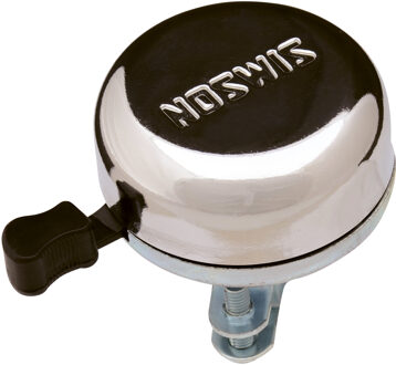 fietsbel Traditioneel 55 mm zilver Zilverkleurig