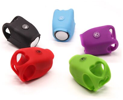 Fietsbellen 120db Regendicht Fietsen Bike Bells Elektrische Hoorn Leuke Draagbare Silicone Mtb Road Fietsen Handvat Bells groen