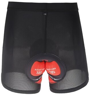 Fietsbroek Mannen Gedrukt Ademend Fiets Zadel Gewatteerde Ondergoed