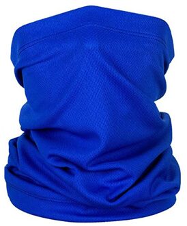 Fietsen Absorberen Zweet Rijden Sjaal Gezichtsmasker Neck Gaiter Balaclava Bandana Sjaal Hoofdbanden Mannen Vrouwen Motorfiets Gezichtsmasker blauw