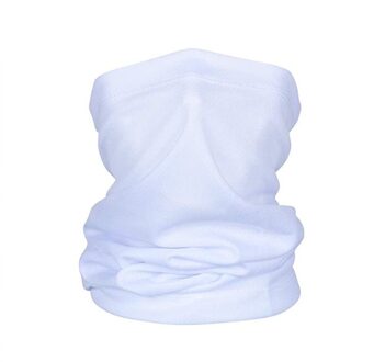 Fietsen Absorberen Zweet Rijden Sjaal Gezichtsmasker Neck Gaiter Balaclava Bandana Sjaal Hoofdbanden Mannen Vrouwen Motorfiets Gezichtsmasker wit