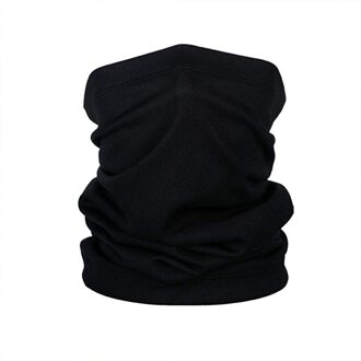 Fietsen Absorberen Zweet Rijden Sjaal Gezichtsmasker Neck Gaiter Balaclava Bandana Sjaal Hoofdbanden Mannen Vrouwen Motorfiets Gezichtsmasker zwart
