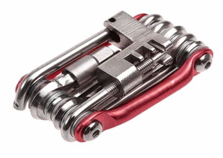 Fietsen Accessoires Mini Repair Tool 11 In 1 Fiets Weg Mountainbike Tool Fietsen Multi Repair Tools rood