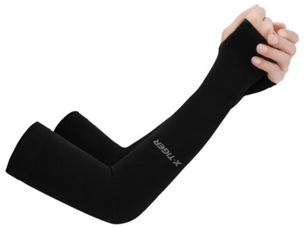 Fietsen Arm Warmers Zomer Ijs Stof Running Manchetten Cover Unisex Ademend Zon Bescherming Volleybal Fietsen Mouwen Grijs