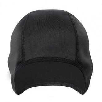 Fietsen Caps Winddicht Winter Sport Rijden Thermische Fietsen Helm Liner Running Beanie Hat Skull Cap Fietsen Helm Innerlijke Hoed zwart