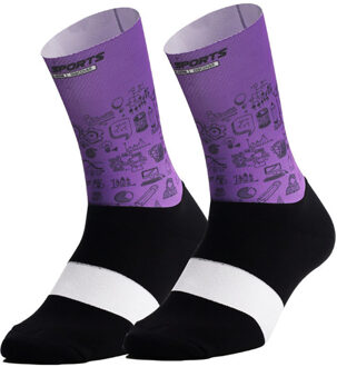 Fietsen Concurrerende Road Race Sport Sokken Bergbeklimmen Camping Basketbal Voetbal Outdoor Sport Fiets Sokken 6