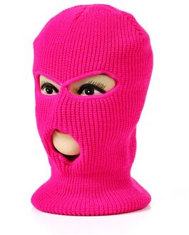 Fietsen Gebreide Muts Winddicht Ski Run Wandelen Fietsen Sjaal Gezichtsmasker Cover Fietsen Draagbare Stofdicht Running Hoed Caps Rood