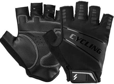 Fietsen Handschoenen Half Vinger Ademend Shockproof Sport Handschoenen Wanten MC889