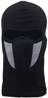 Fietsen Hoed Masker Outdoor Winddicht Ski Wandelen Hoed Winter Warmer Unisex Fietsen Bivakmuts Volgelaatsmasker Sjaal Cap Chapeau grijs