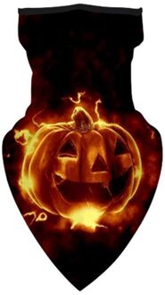 Fietsen Masker Halloween Sjaal Half Gezichtsmasker Unisex Sport Hoofddeksels Warmer Bandana G3R1 02