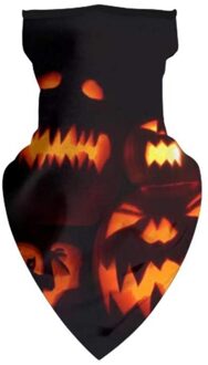 Fietsen Masker Halloween Sjaal Half Gezichtsmasker Unisex Sport Hoofddeksels Warmer Bandana G3R1 03