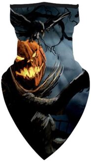 Fietsen Masker Halloween Sjaal Half Gezichtsmasker Unisex Sport Hoofddeksels Warmer Bandana G3R1 04