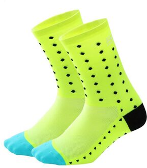 Fietsen Sport Sokken Alle Seizoenen Ademend Mesh Vrouwen Mannen Fietsen Running Outdoor Camping Wandelen Basketbal Sokken 05