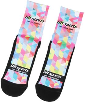 Fietsen Sport Sokken Professionele Mannen Vrouwen Basketbal Voetbal Running Fiets Outdoor Ademende Sport Sokken 02