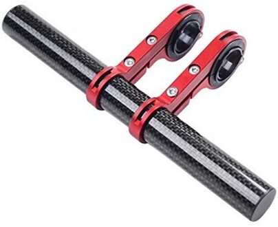 Fietsen Stuur Fiets Zaklamp Houder Handvat Bar Fiets Accessoires Extender Mount Bracket Bike Accessoires rood