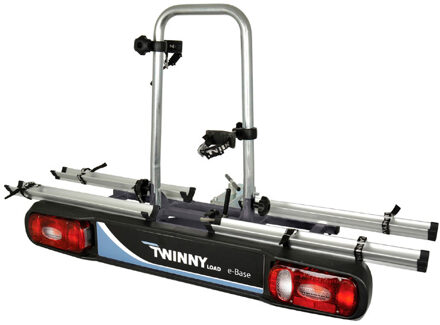 fietsendrager e-Carrier Base 127 cm zilver/zwart Zilverkleurig