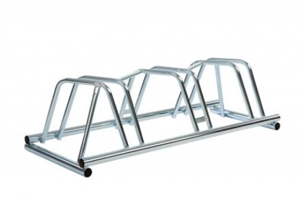 Fietsenrek 3 Fietsen Gegalvaniseerd Staal Black