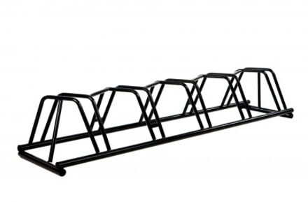 Fietsenrek Zwart 5 Fietsen Black