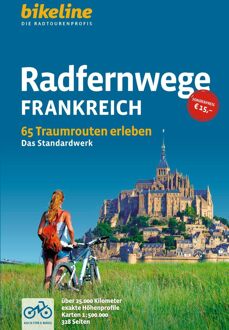 Fietsgids Bikeline Frankreich Radfernwege | Esterbauer