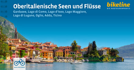 Fietsgids Bikeline Oberitalienische Seen und Flüsse | Esterbauer