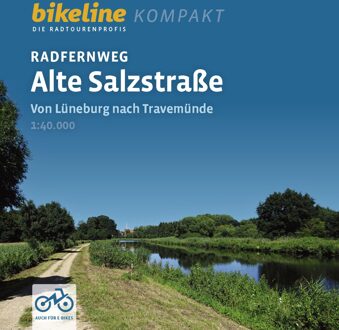 Fietsgids Bikeline Radtourenbuch kompakt Alte Salzstraße Radferweg Von Lüneburg nach Travemünde | Esterbauer