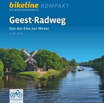 Fietsgids Bikeline Radtourenbuch kompakt Geest radweg | Esterbauer