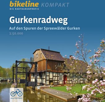 Fietsgids Bikeline Radtourenbuch kompakt Gurkenradweg | Esterbauer