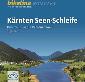 Fietsgids Bikeline Radtourenbuch kompakt Kärnten Seen-Schleife | Esterbauer