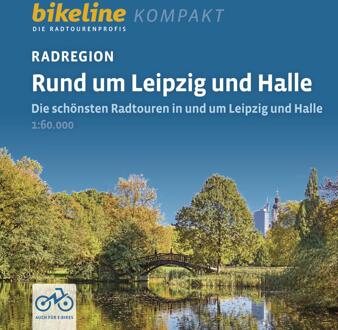 Fietsgids Bikeline Radtourenbuch kompakt Leipzig und Halle rund um Radregion | Esterbauer