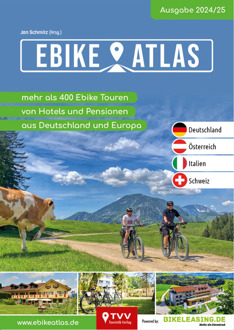 Fietsgids eBike Atlas 2024/2025 | TVV Touristik Verlag